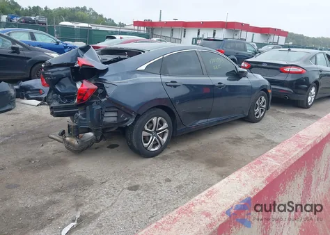 2017 Honda Civic Lx from USA, damaged, VIN 2HGFC2F58HH509309